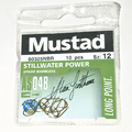 MUSTAD STILLWATER POWER (Barbless - Spade End)