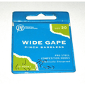 PRESTON INNOVATIONS WIDE GAPE PINCH BARBLESS  - SPADE END