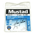 MUSTAD WIDE GAPE MATCH (Micro Barbed - Spade End)