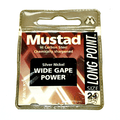 MUSTAD WIDE GAPE POWER (Micro Barbed - Spade End)