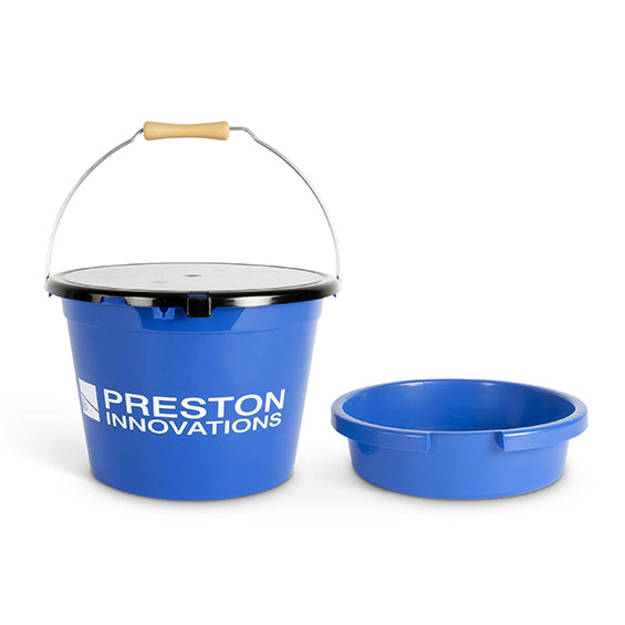 This is the picture of the new 13 litre bucket set from Preston innovations. Ideal for mixing your groundbait on the bank or at home the night before.