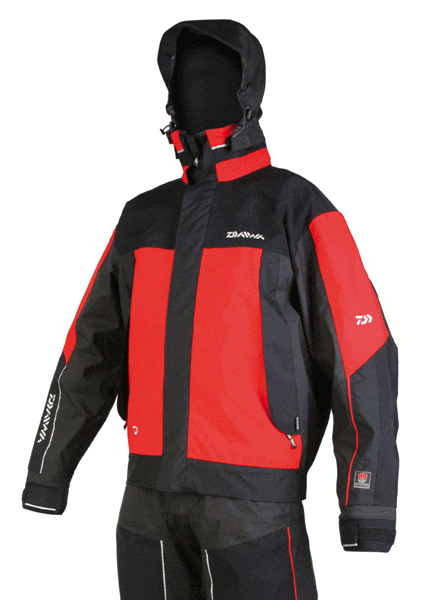 DAIWA STAFF GORE-TEX JACKET (Red)  - REDUCED TO CLEAR