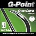 GAMAKATSU GAMA GREEN HOOKS (Spade End - Barbless)