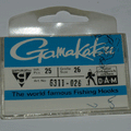 GAMAKATSU ORIGINAL 6311 HOOKS (Spade End - Micro Barbed - Blue Hook)