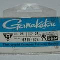 GAMAKATSU ORIGINAL 6315 HOOKS (Spade End - Micro Barbed)