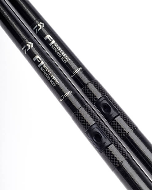 DAIWA F1 INTERLASTIC SPEED KITS (Carbon Finish) (One Piece) (1.83m) - REDUCED TO CLEAR