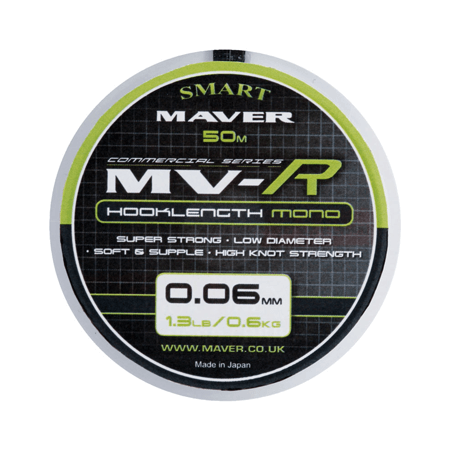This is the picture of the Maver MV-R Hooklength line. Available in 10 different strengths.