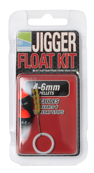 PRESTON INNOVATIONS JIGGER FLOAT KIT (4-6mm PELLETS)