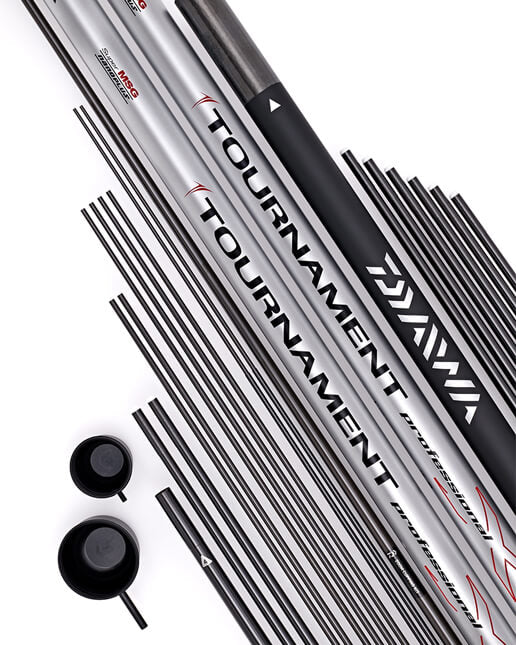 DAIWA TOURNAMENT PRO X 16m POLE (More Power)