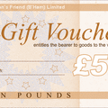 GIFT VOUCHERS - Gift  Voucher  50