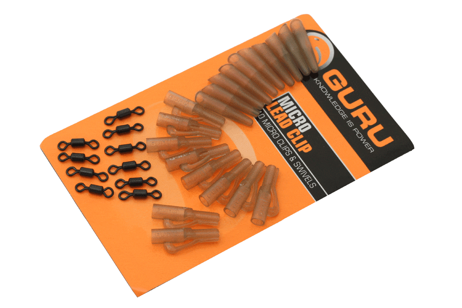 GURU MICRO LEAD CLIP INC SWIVEL & TAIL RUBBERS