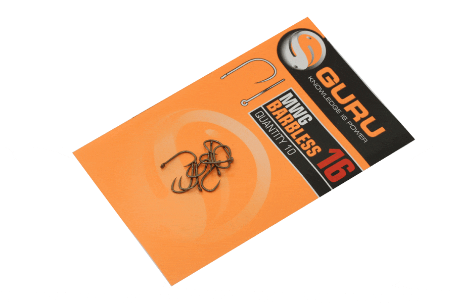 GURU MWG BARBLESS HOOKS (EYED)
