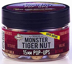 This is a picture of the Dynamite baits Tiger Nut Pop up Boilie 15mm